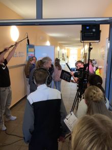 Szenen vom Filmdreh in Bayreuth 2