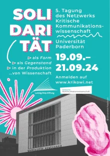 Tagung kritische Kommunikationswissenschaft